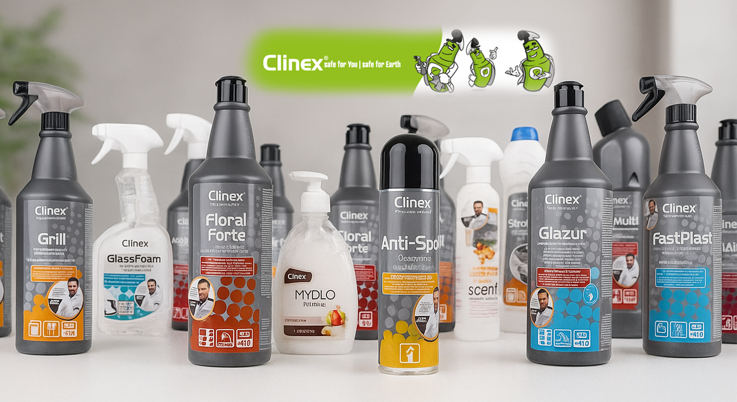 CLINEX – პროფესიონალური სისუფთავე, ყოველ დეტალში! ✨