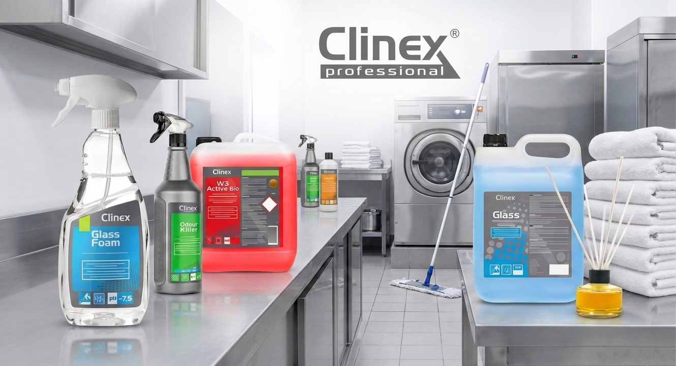 CLINEX პროფესიონალური სისუფთავე, ყოველ დეტალში! ✨