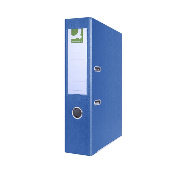 ბაინდერი განიერი Q-CONNECT ლურჯი (ყუთში 25 ცალი)