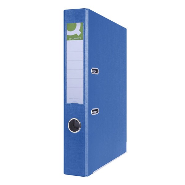 ბაინდერი ვიწრო Q-CONNECT ლურჯი (ყუთში 25 ცალი)