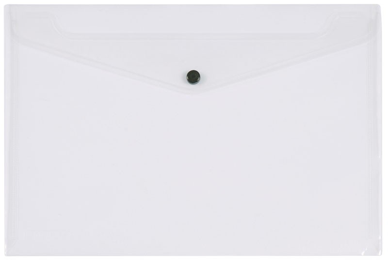 CARRY FOLDER WITH LOCK A4 TRANSP.