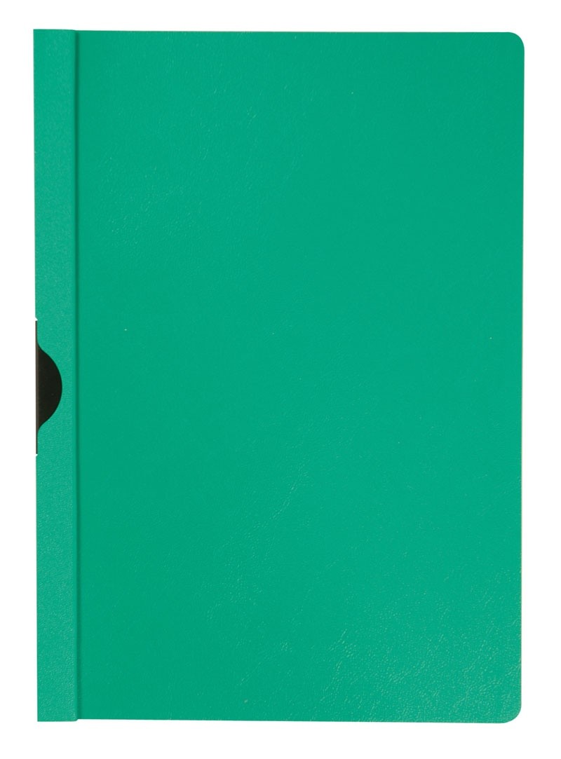 REPORT COVER WITH METAL CLIP GREEN