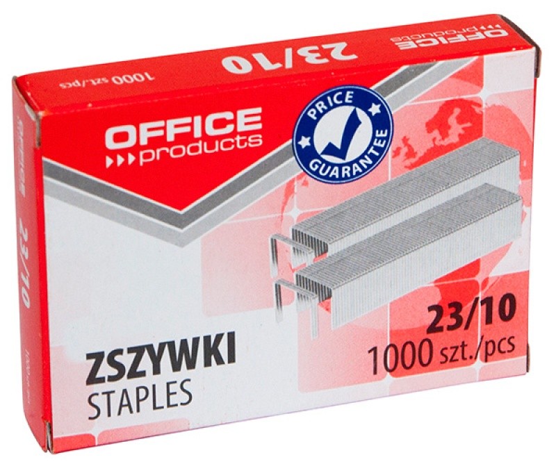 STAPLES 23/10 OFFICE PRODUCTS 1000 PCS