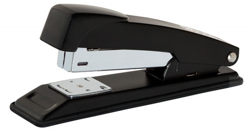 STAPLER OFFICE PRODUCTS, 24/6, 26/6, 30 SHEETS, METAL, BLACK