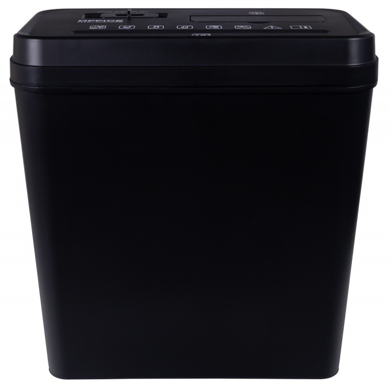 შრედერი - ქაღალდის გამანადგურებელი OFFICE PRODUCTS (14 ლიტრიანი) (ერთდროულად 10 ქაღალდს ჭრის)