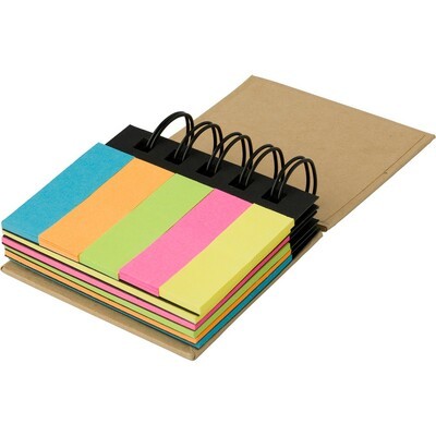 გვერდის მოსანიშნი ფურცელი "ECOLOR" V2815, 250 ფურცელი, ორი ზომა
