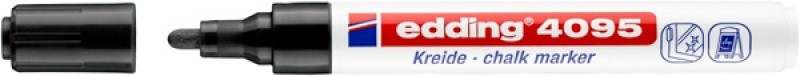 ცარცის მარკერი EDDING E-4095, 2-3მმ, შავი
