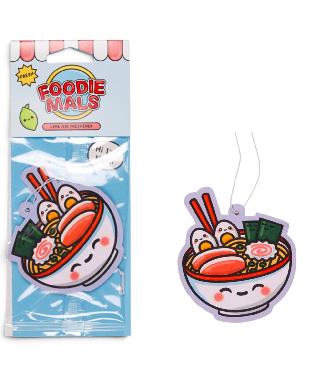 ჩამოსაკიდი ჰაერის არომატიზატორი "JOLLY LONDON" Ramen Bowl, ლაიმის არომატი