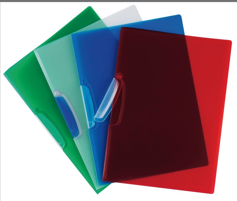 REPORT COVER WITH PLASTIC CLIP GREEN
