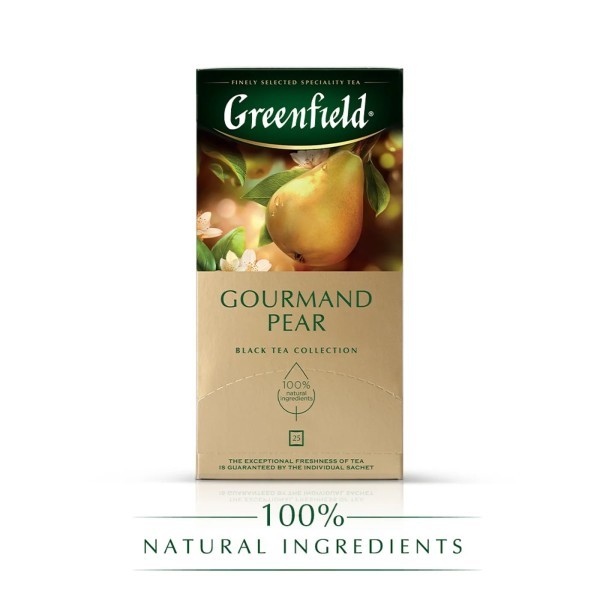 Greenfield - შავი ჩაი გურმან ფიარ 1,5გრ*25