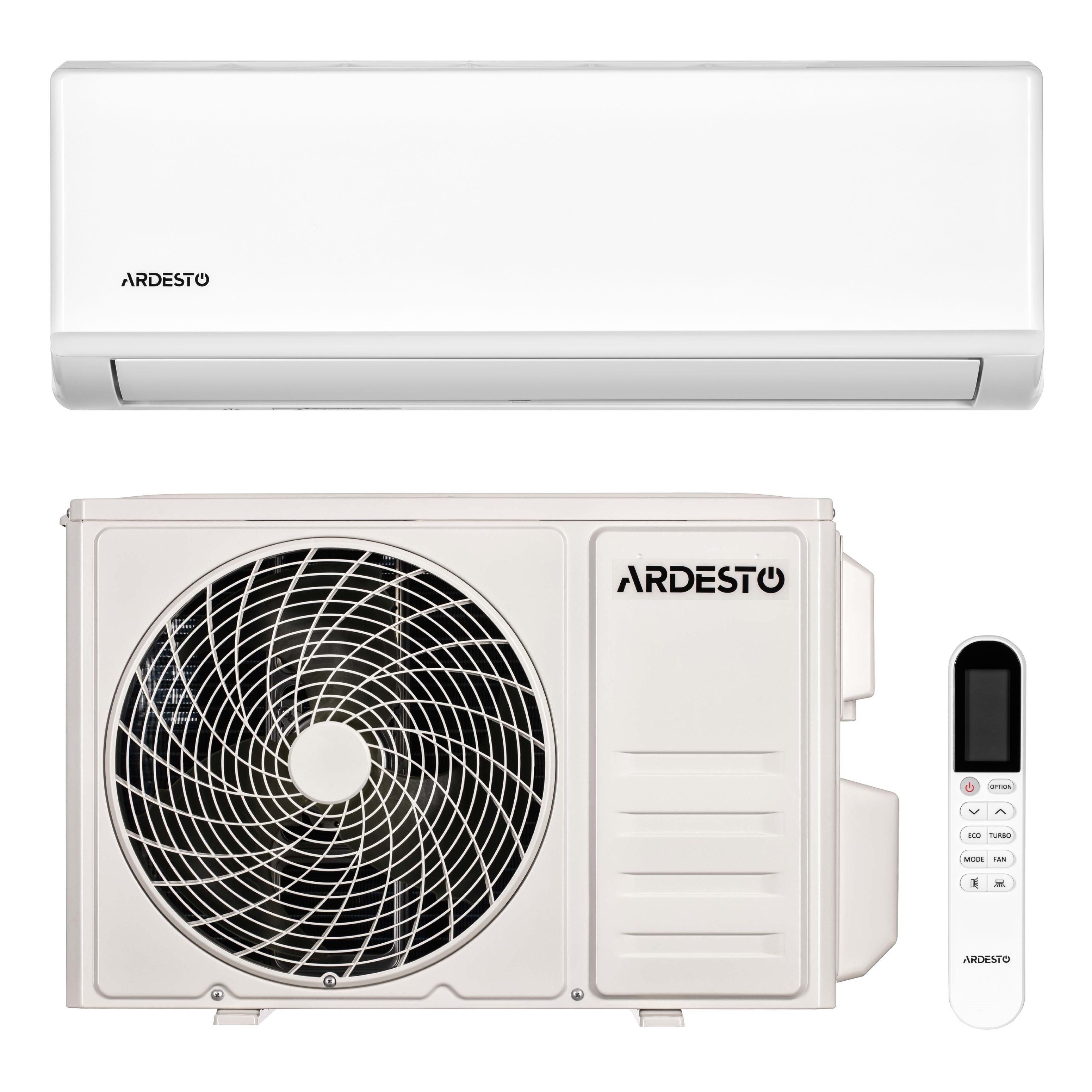 კონდიციონერი : Air Conditioner ARDESTO CoolAirLite 35m2 on/off 12000BTU 3.5kW A/A -7°С R32 white