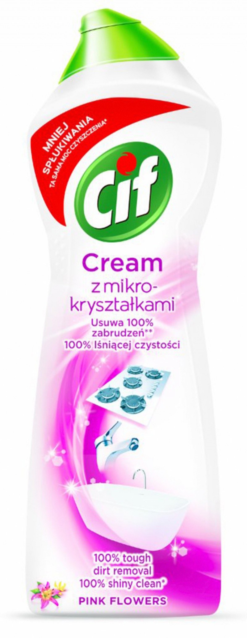 CIF CREAM FOR CLEANING PINK 780GR