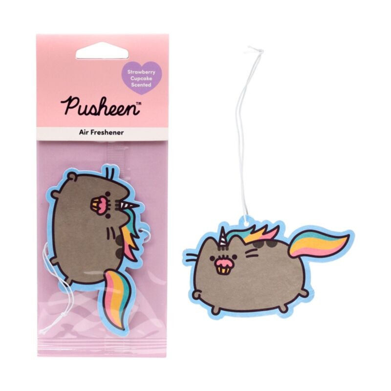 მარწყვის კექსის არომატის Pusheen the Cat Pusheenicorn ჰაერის არომატიზატორი