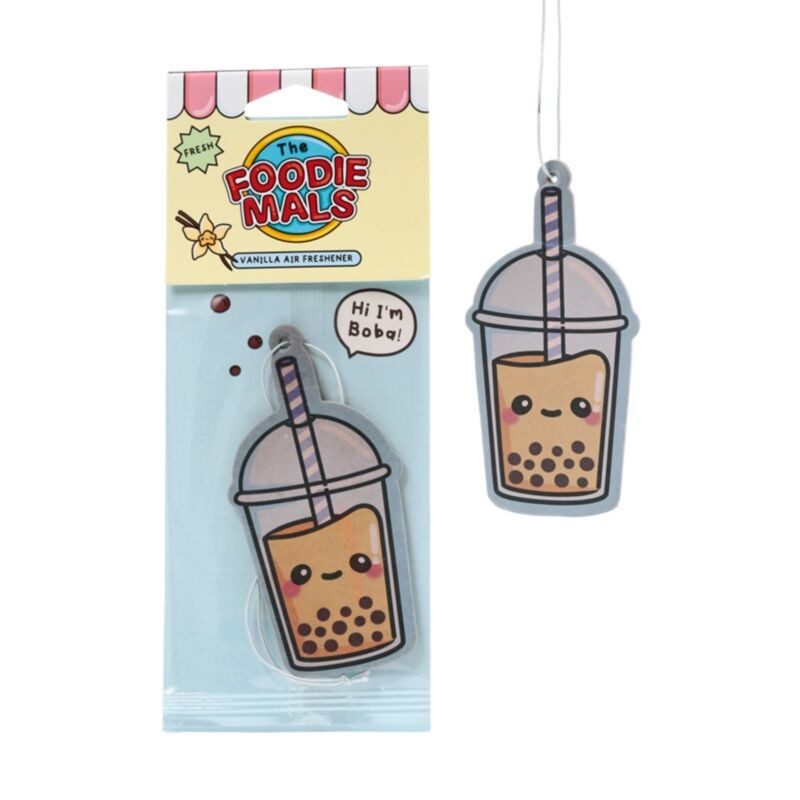 ვანილის არომატის Foodiemals Boba the Bubble Tea ჰაერის არომატიზატორი
